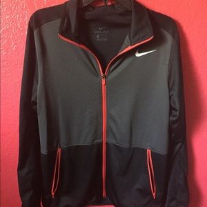 Nike zip up sweater